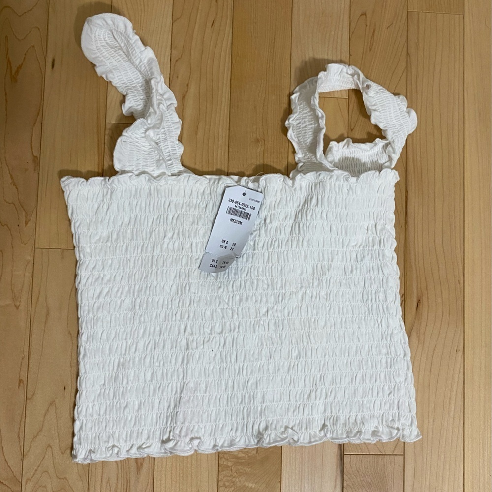 Hollister Ruffle  Tank Top SIZE Medium